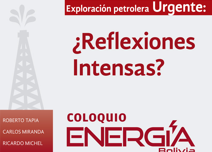 Exploración petrolera urgente: ¿Reflexiones Intensas? Exploración petrolera urgente: ¿Reflexiones Intensas?